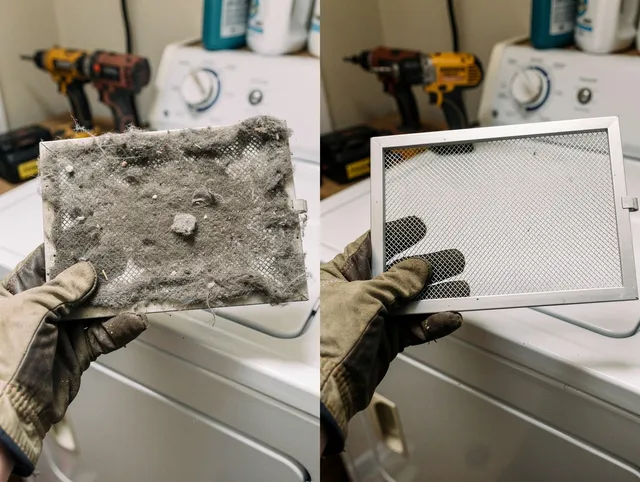 Professional lint trap cleaning by El Sobrante Dryer Vent Cleaning in El Sobrante