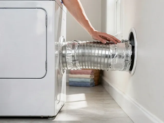 Professional dryer vent hose installation by El Sobrante Dryer Vent Cleaning in El Sobrante