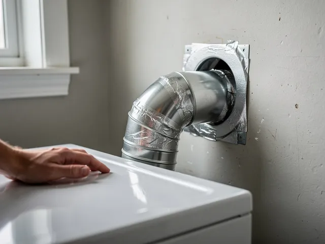 El Sobrante Dryer Vent Cleaning expert performing professional dryer vent repair and installation in El Sobrante